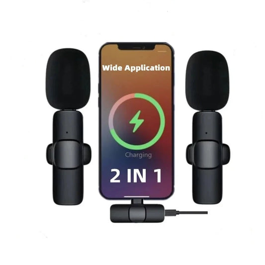 Microphones for iPhone & Android Portable Devices! Comes with 2 Microphones!
